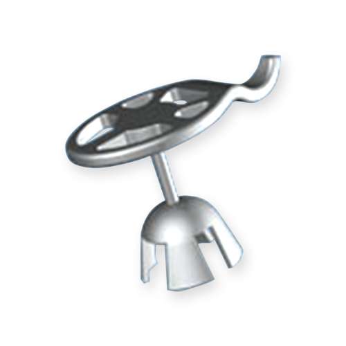 Clip partial prosthesis titanium image