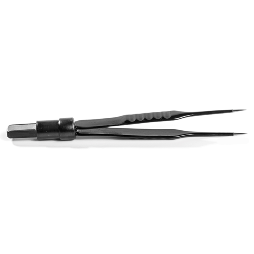 Pince bipolaire droite mousse 1mm L:19cm